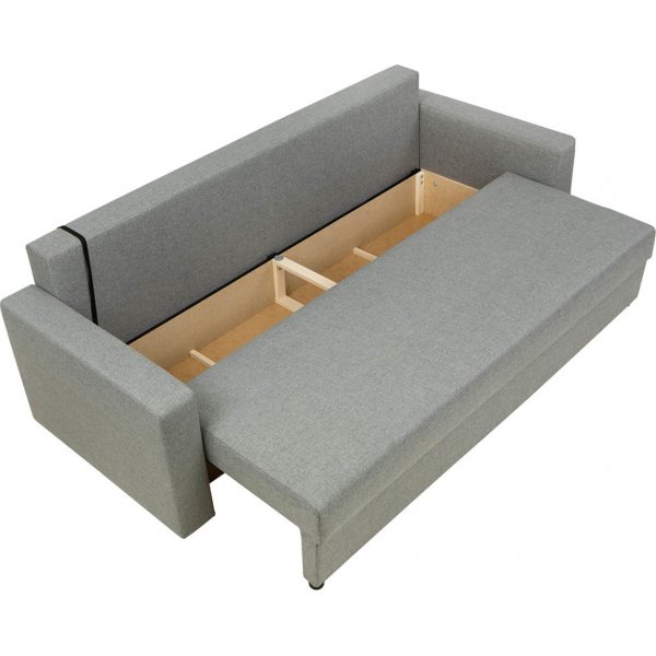 Zola 3-istuttava vuodesohva - harmaa Zola 3-istuttava vuodesohva - harmaa