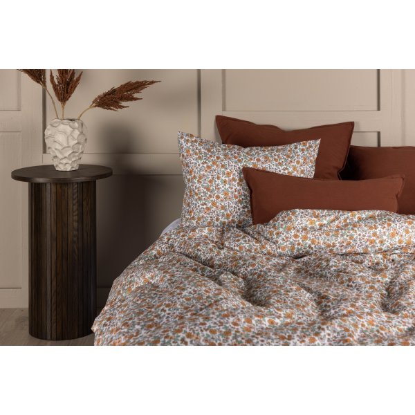 Vicky sänkysetti 200 x 150 cm - Ruskea/oranssi/vihreä/valkoinen Vicky sänkysetti 200 x 150 cm - Ruskea/oranssi/vihreä/valkoinen