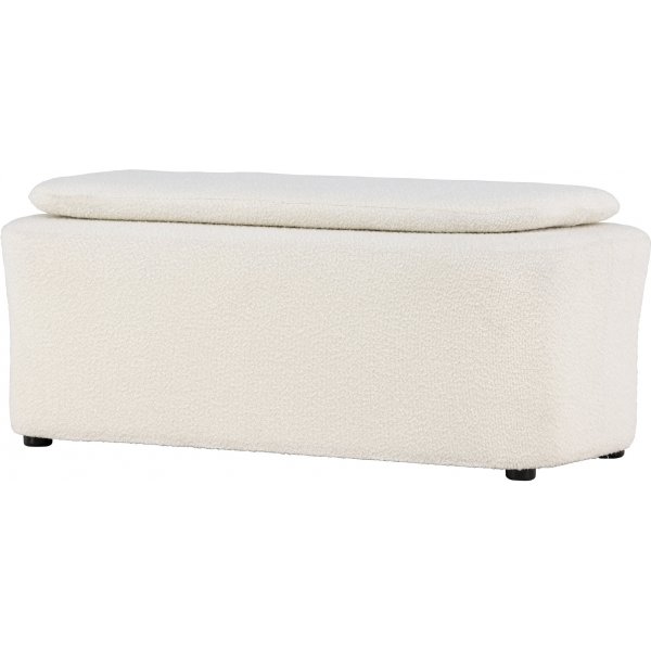 Laurel pouf - Valkoinen boucle