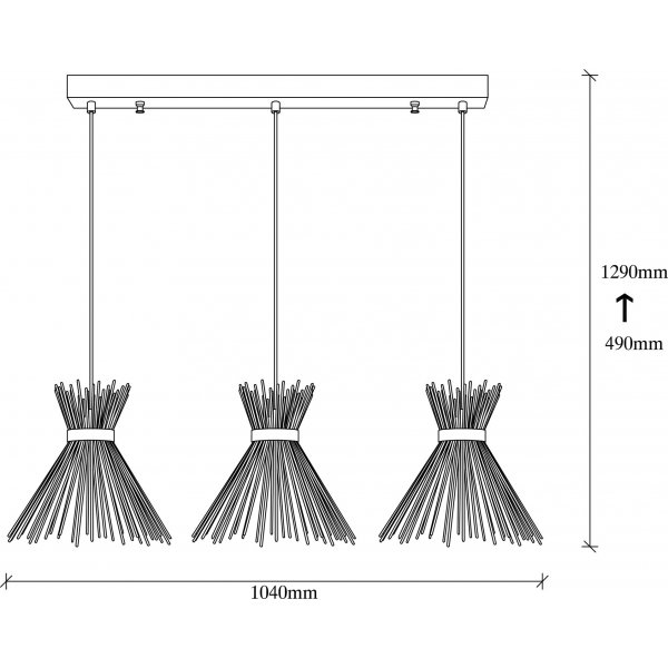 Kirsty kattovalaisin 3088 - musta Kirsty kattovalaisin 3088 - musta
