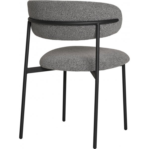 Mira ruokapöydän tuoli - harmaa bouclé Mira ruokapöydän tuoli - harmaa bouclé