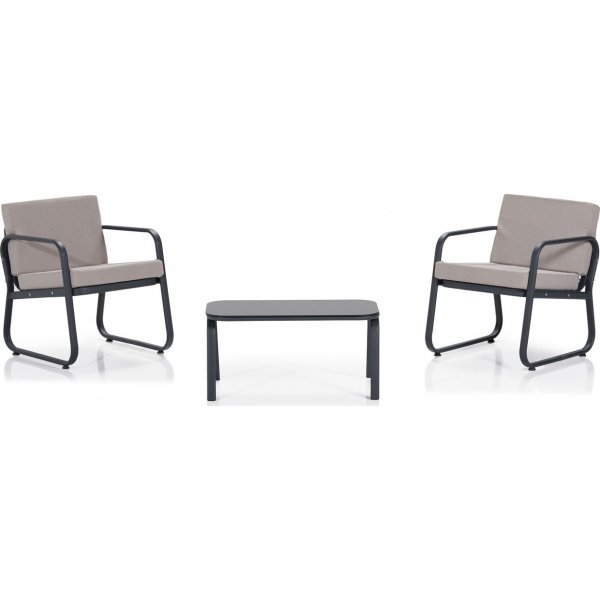 Ferni puutarhakalusteet - beige/harmaa + Huonekalujen tahranpoistoaine Ferni puutarhakalusteet - beige/harmaa + Huonekalujen tahranpoistoaine