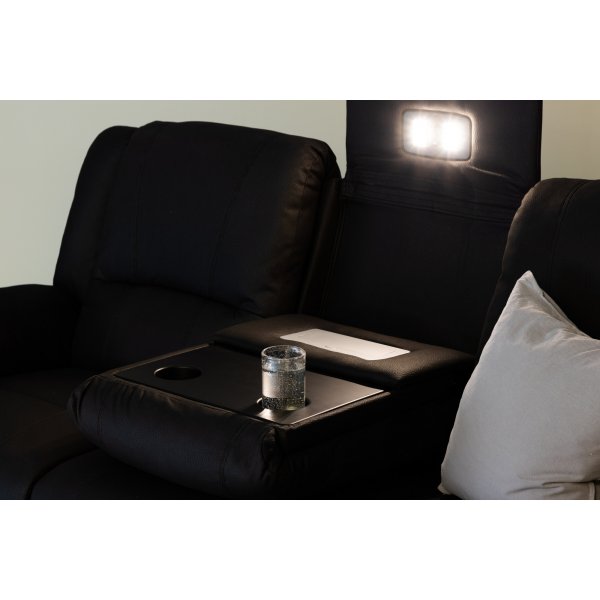 Singapore 3 istuttava lepotuoli sohva - musta Singapore 3 istuttava lepotuoli sohva - musta