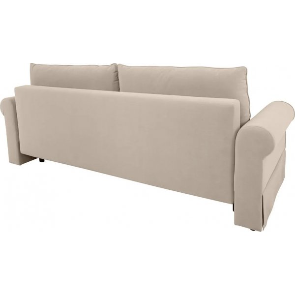 Zoya 3-istuttava vuodesohva - beige Zoya 3-istuttava vuodesohva - beige