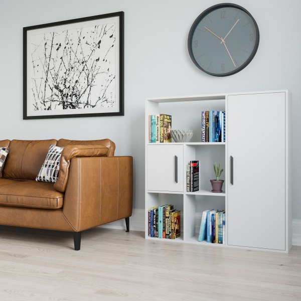 Ridge kirjahylly - valkoinen Ridge kirjahylly - valkoinen