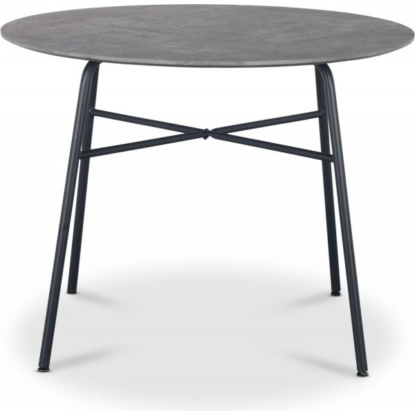 Tuftattu ruokapyt 100 cm - Betonijljitelm