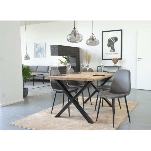 Toulon Ruokapöytä - Öljytty tammi - 140x95x76x4 Toulon Ruokapöytä - Öljytty tammi - 140x95x76x4