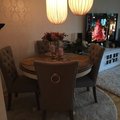 Asiakaskuva Tuva Kate vaaleanharmaa - Korkea selkä (selkäkahva)