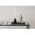 Ulricehamn LED-kynttilnjalka 28 x 6 cm - musta/valkoinen