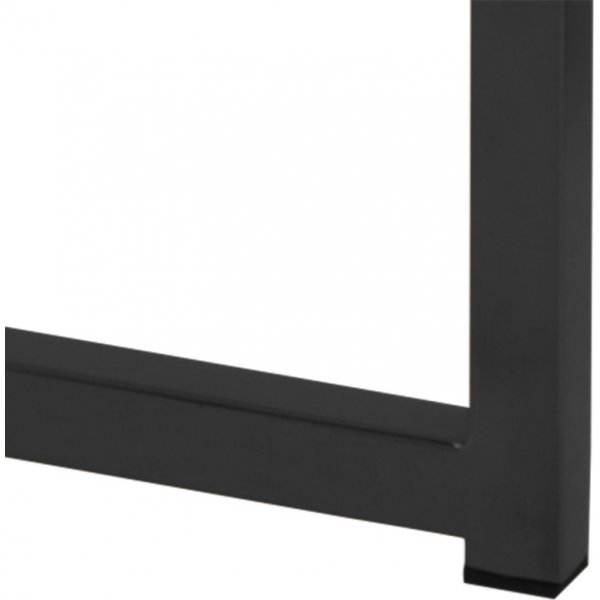 Alisma sohvapöytä Ø80 cm - Valkoinen marmori/musta Alisma sohvapöytä Ø80 cm - Valkoinen marmori/musta