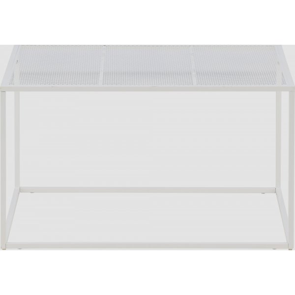 Netz sohvapöytä 80 x 80 cm - Valkoinen Netz sohvapöytä 80 x 80 cm - Valkoinen