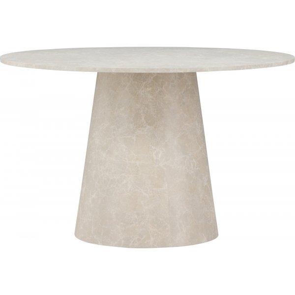Ruokapöytä Lanzo Ø120 cm marmori beige Ruokapöytä Lanzo Ø120 cm marmori beige