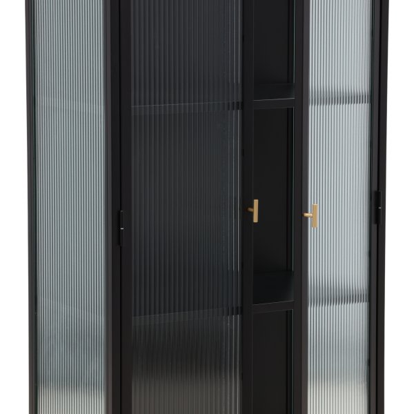 Torso lasikaappi - musta Torso lasikaappi - musta