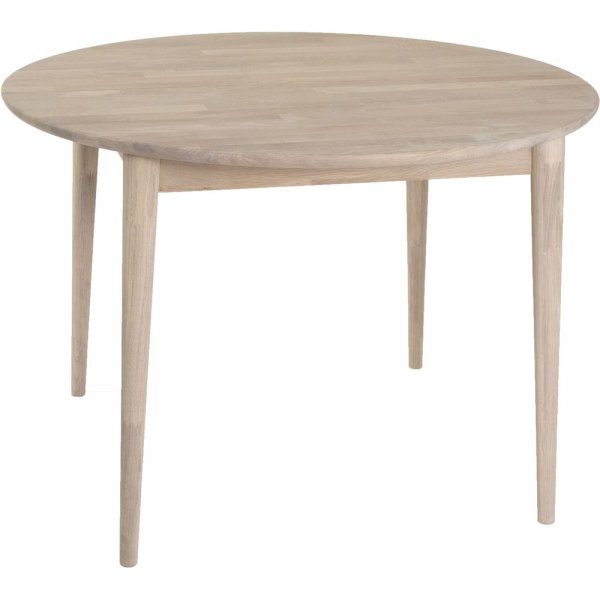 Odense pyre ruokapyt valkoista ljytty tammea 110 cm