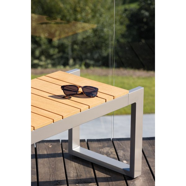 Zenia penkki - Tummanharmaa/luonnollinen Zenia penkki - Tummanharmaa/luonnollinen