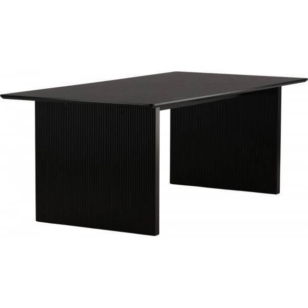 Vail ruokapöytä 200 x 100 cm - Musta Vail ruokapöytä 200 x 100 cm - Musta