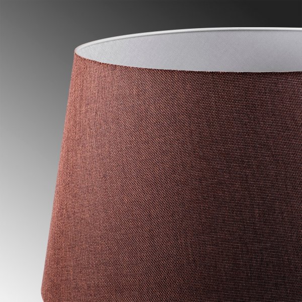 Kolmijalkainen lattiavalaisin - ruskea Kolmijalkainen lattiavalaisin - ruskea