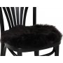 Plaza tuolinpehmuste lampaannahka 37 cm - Tummanruskea