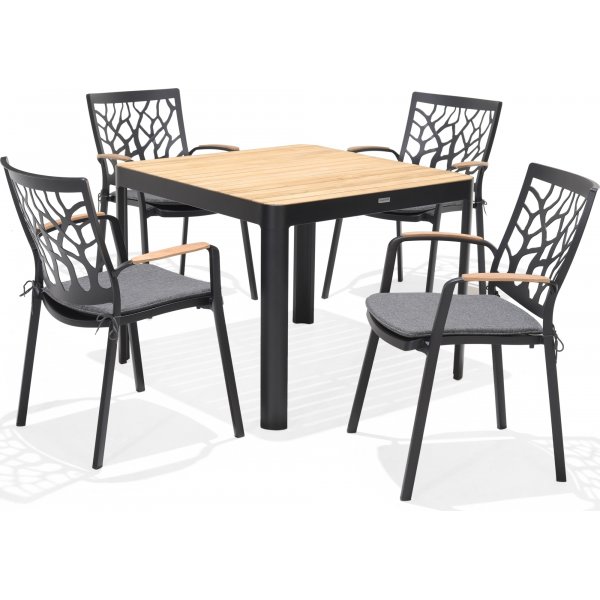 Portaalit ruokailuryhm 3 - Musta/tiikki