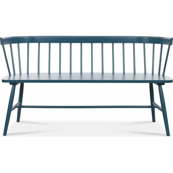 Massiivipuusta valmistettu sininen rottingista valmistettu sohva - Sandhamn Massiivipuusta valmistettu sininen rottingista valmistettu sohva - Sandhamn