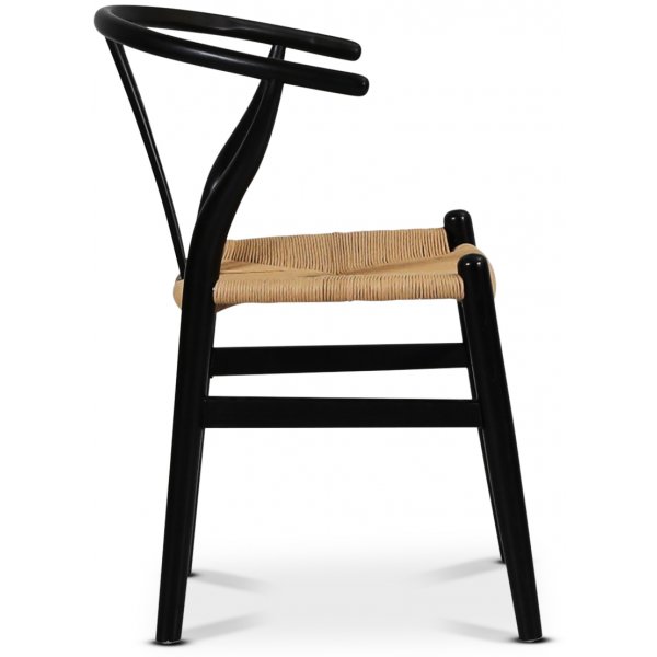 Brandon-nojatuoli - Musta, k�ysiistuin