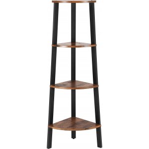 Nilla-kulmahylly 125 cm - Ruskea/musta Nilla-kulmahylly 125 cm - Ruskea/musta