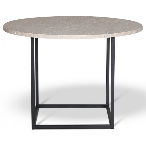 Dexter pyöreä ruokapöytä travertiinia Ø105 cm Dexter pyöreä ruokapöytä travertiinia Ø105 cm