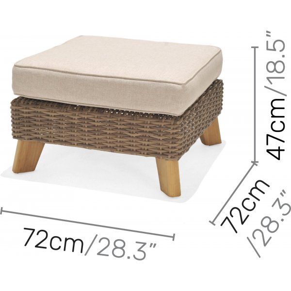 Bahama lounge ryhm 2 - beige/tiikki