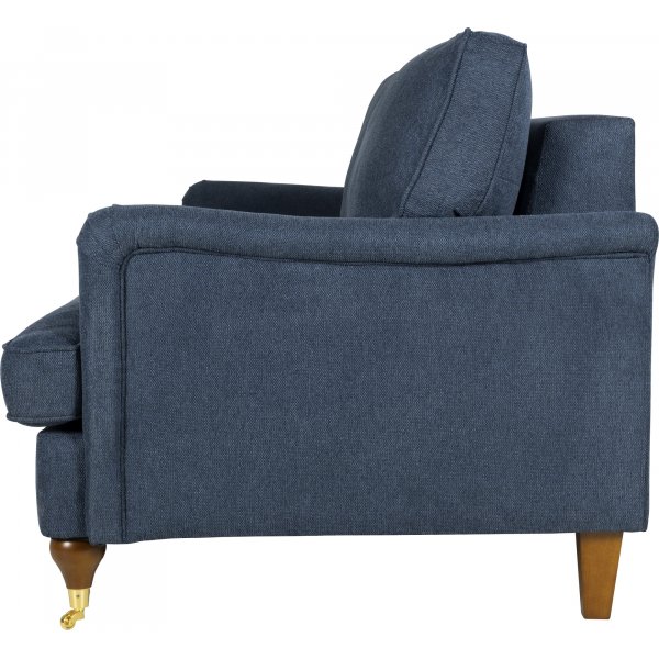 Howard London Premium 3-istuttava suora sohva - Sininen Howard London Premium 3-istuttava suora sohva - Sininen