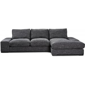 Kolmen istuttava Scirocco-divaanisohva XL 305 cm - Harmaameleerattu (Salt n pepper) Kolmen istuttava Scirocco-divaanisohva XL 305 cm - Harmaameleerattu (Salt n pepper)