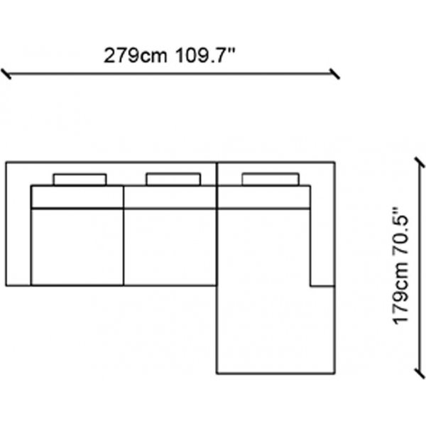 Neplus sohva - harmaa