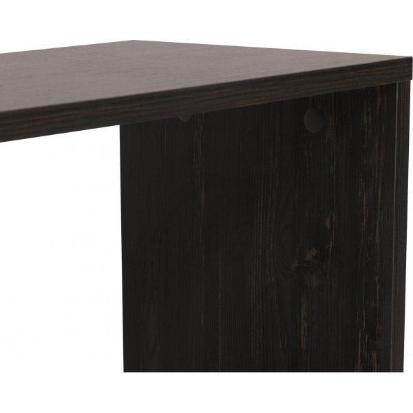 Siksak-mediapenkki - Tummanruskea Siksak-mediapenkki - Tummanruskea