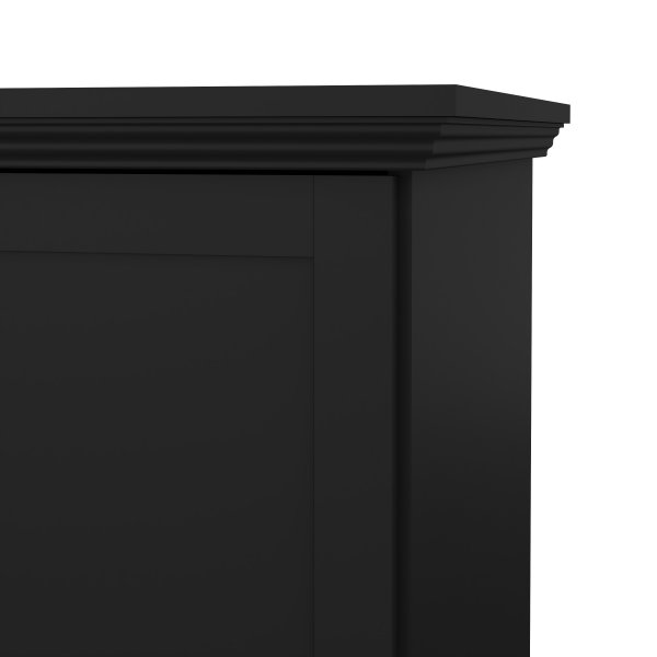 Pohjoispuolinen vaatekaappi kahdella ovella - 200 cm korkea