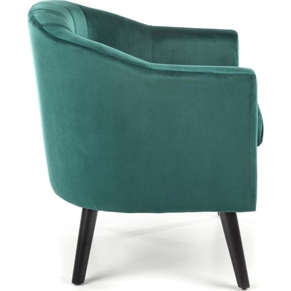 Aric-nojatuoli - Tummanvihre�/musta