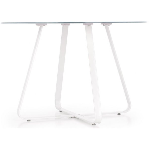 Raphael pyre ruokapyt 115 cm - Valkoinen (lasi) / metalli