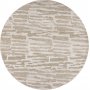 Milos matto 200 cm - Beige/valkoinen