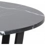 Amble pyre ruokapyt 110 cm - Musta / marmori