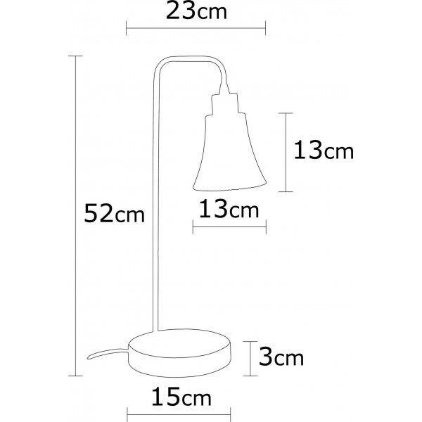 Foca p�yt�valaisin - kupari