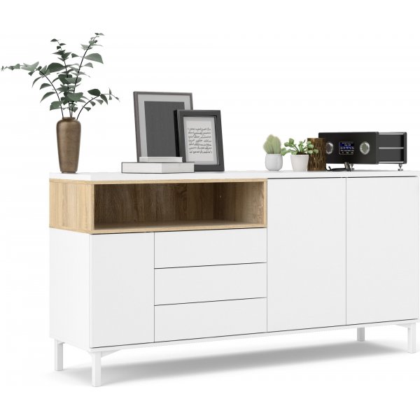 Roomers senkki - Valkoinen/tammi Roomers senkki - Valkoinen/tammi