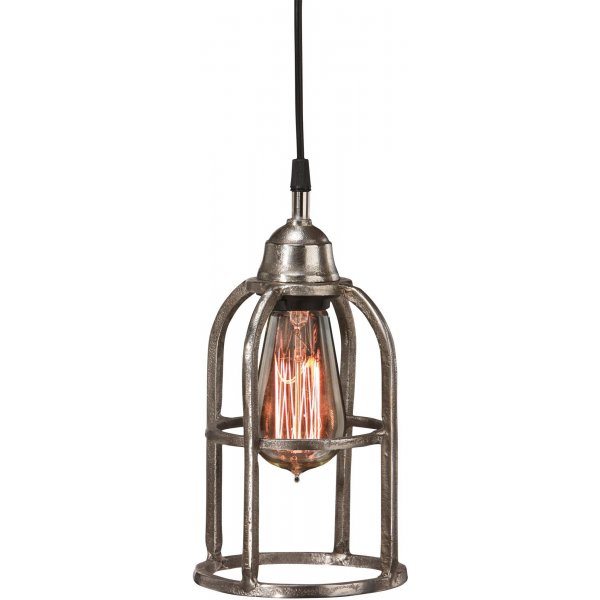 Boston ikkunavalaisin - Rustic hopea