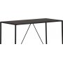 Brea bar pyt 120 x 60 cm - Musta