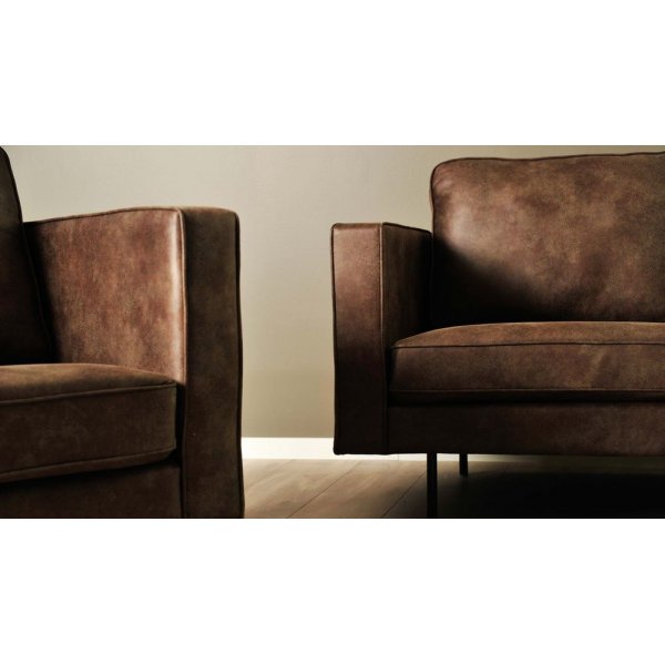 Texas-nojatuoli - Tummanruskea Texas-nojatuoli - Tummanruskea