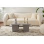 Sanctuary sohvapyt 110 x 45 cm - harmaa