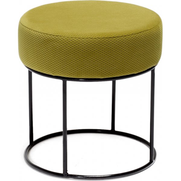 Moon Steel Pouf - keltainen