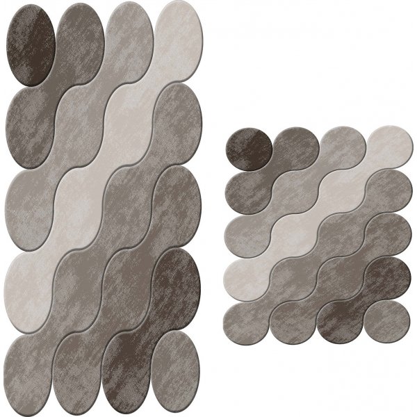 Dots kylpyhuonematto - ruskea Dots kylpyhuonematto - ruskea