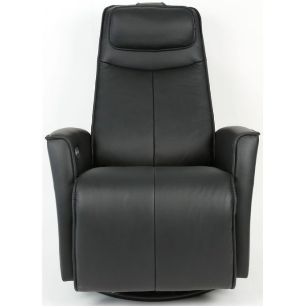 Hjellegjerde LOFT mekanisminojatuoli (sähköinen) - Musta täysnahka Hjellegjerde LOFT mekanisminojatuoli (sähköinen) - Musta täysnahka