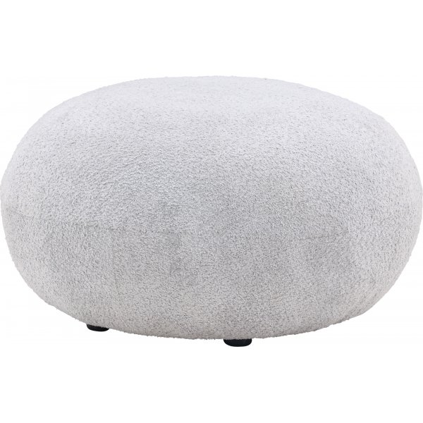 Bologna Pouf - vaaleanharmaa Bologna Pouf - vaaleanharmaa