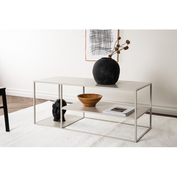 Trène sohvapöytä 120 x 50 cm - Beige Trène sohvapöytä 120 x 50 cm - Beige