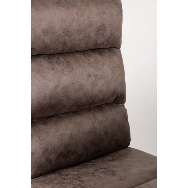 Zizo ruokapöydän tuoli - musta/ruskea Zizo ruokapöydän tuoli - musta/ruskea