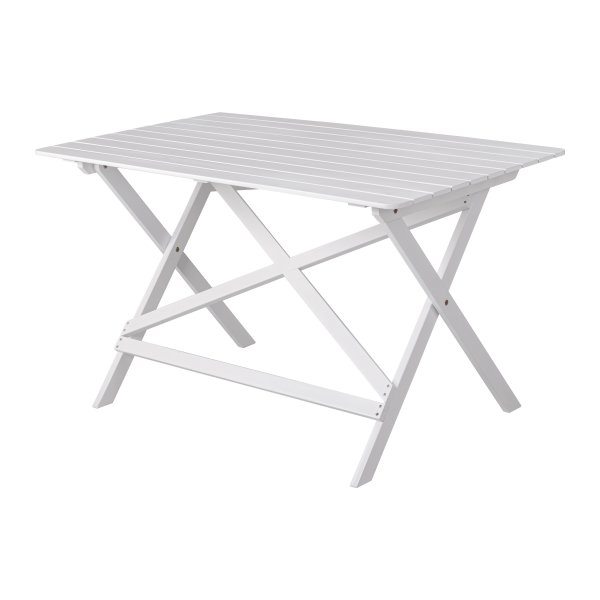 Hav�ng valkoinen ulkokalusteryhm�; 2 tuolia ja p�yt�